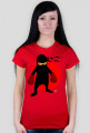 Koszulka damska z krotkim rekawkiem Ninja