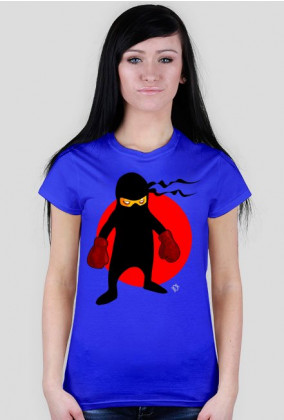 Koszulka damska z krotkim rekawkiem Ninja