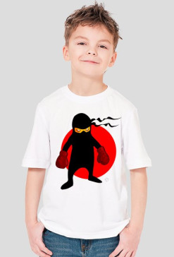 Koszulka dziecieca z krotkim rekawkiem Ninja 2