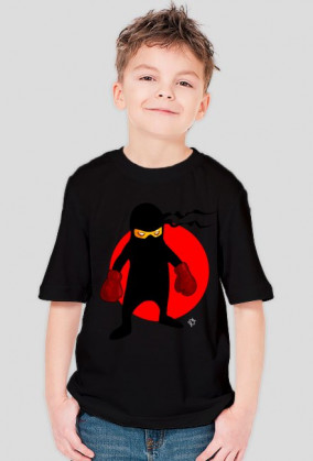 Koszulka dziecieca z krotkim rekawkiem Ninja 2