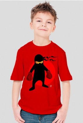 Koszulka dziecieca z krotkim rekawkiem Ninja 2