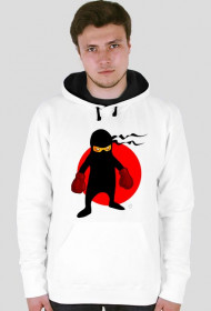 Bluza męska z kapturem Ninja