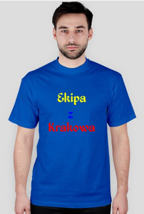 Koszulka męska - Ekipa z Krakowa