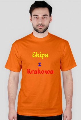 Koszulka męska - Ekipa z Krakowa