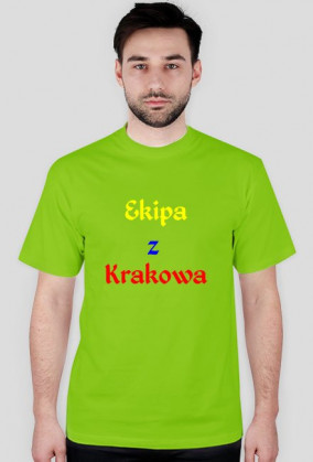Koszulka męska - Ekipa z Krakowa