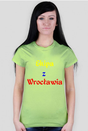 Koszulka damska - Ekipa z Wrocławia