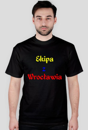 Koszulka męska - Ekipa z Wrocławia