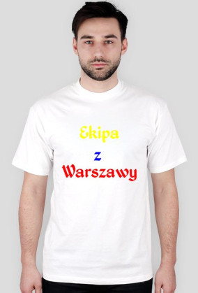 Koszulka męska - Ekipa z Warszawy
