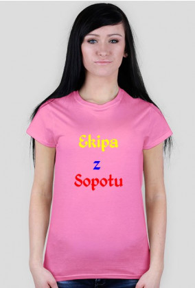 Koszulka damska - Ekipa z Sopotu