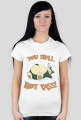 Snorlax "You shall not pass!" Koszulka damska Pokemon