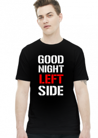 Good Night Left Side - męska, czarna