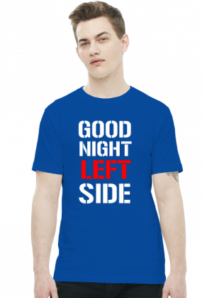 Good Night Left Side - męska, czarna