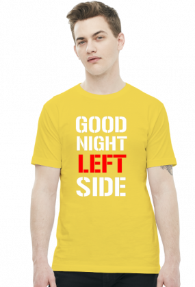 Good Night Left Side - męska, czarna