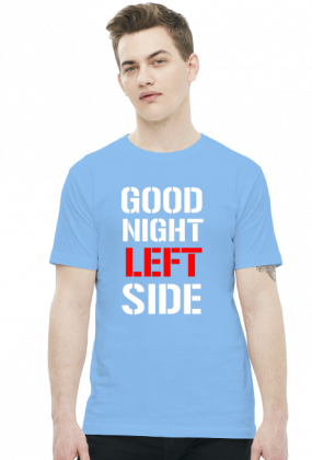 Good Night Left Side - męska, czarna
