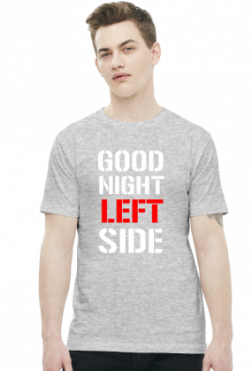 Good Night Left Side - męska, czarna