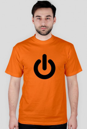 Power Button - czarny nadruk