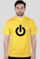 Power Button - czarny nadruk