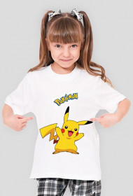 pokemon koszulka dziecko dziewczynka