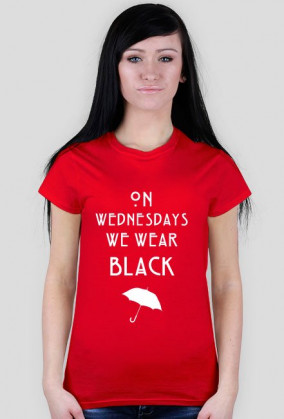 On Wednesdays we wear black