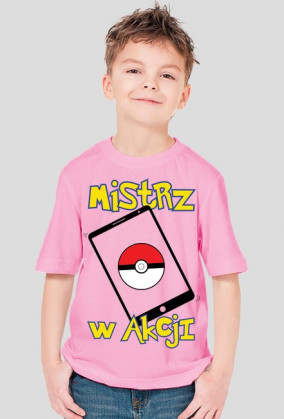 Koszulka MISTRZ W AKCJI - CZARNY chceto!