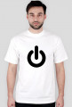 Power Button - czarny nadruk