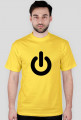 Power Button - czarny nadruk
