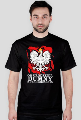 Koszulka Męska - Dumny z pochodzenia