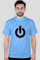 Power Button - czarny nadruk
