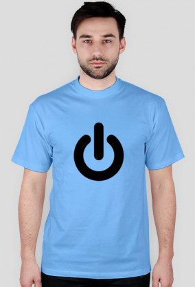 Power Button - czarny nadruk
