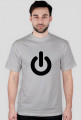 Power Button - czarny nadruk