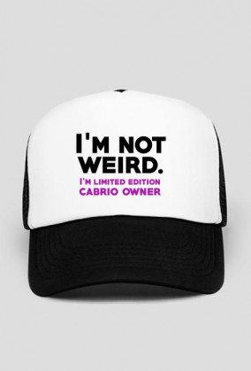czapka I'm not weird