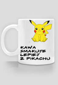Kawa smakuje lepiej z Pikachu