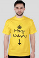MAŁY KSIĄŻĘ KOSZULKA (czarna grafika)