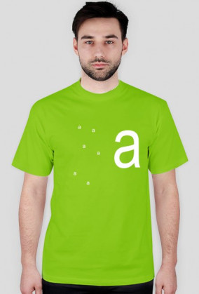 "a" tee