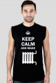 Koszulka Keep Calm and Make Kaloryfer Męska na ramiączkach