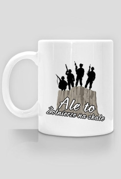 Kubek - Żołnierze na skale