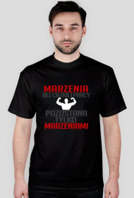 T-shirt czarny Marzenia...