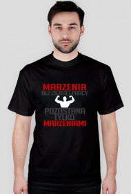 T-shirt czarny Marzenia...