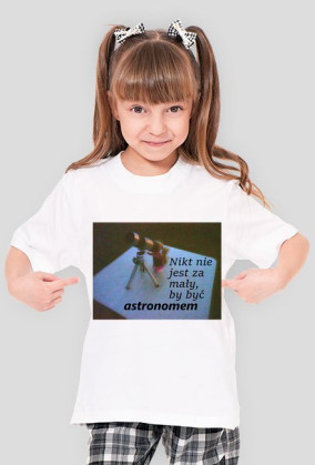 Koszulka "Nikt nie jest za mały..."