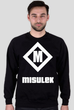 Bluza Bez Kaptura Misulek - Czarna