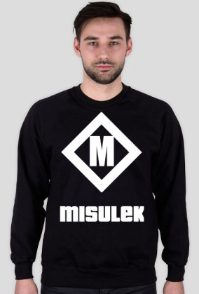 Bluza Bez Kaptura Misulek - Czarna