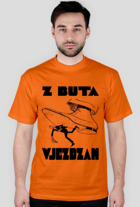 T-shirt-Z buta wjeżdżam