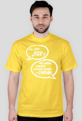 Zawsze byłem słaby z chemii