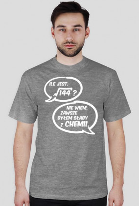 Zawsze byłem słaby z chemii