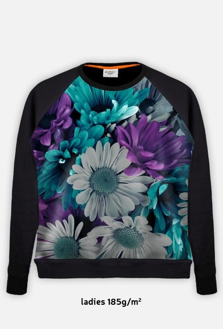 BLUZA DAMSKA W KWIATY