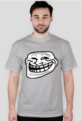 Troll face - koszulka męska