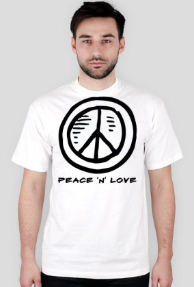 peace 'n' love biała