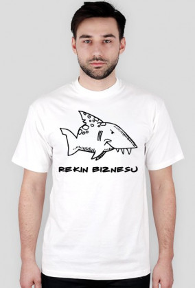 Rekin biznesu biała