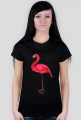 Flaming t-shirt damski