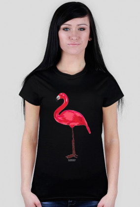 Flaming t-shirt damski